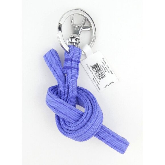 Vera Bradley Deep Periwinkle Lighten Up Lanyard NWT - Picture 2 of 2